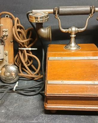 Telefono antico anni '20 a Manovella Suoneria est.
