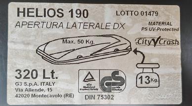 bauletto per auto 329L modello G3