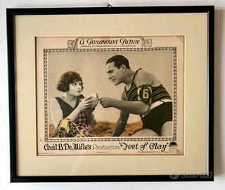 Lobby Card originale 1924 "Feet of Clay"