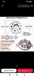 Certo distanziatori per Nissan Qashqai j10