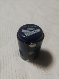 Tappo Stopper Ermetico Vintage Martini Sigillo Blu