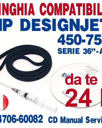 Cinghia per plotter HP DESIGNJET 450C A0 36"