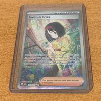 Carta Pokemon Invito di Erika 203/165  Pokemon 151