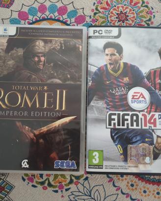 Fifa 14 + Rome II - Giochi per PC