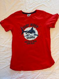 T-shirt con pailettes reversibili