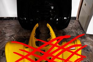 Carena posteriore nera  SUZUKI LTZ  400