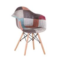 Sedia Poltrona Poltroncina PATCHWORK VINTAGE Nuove