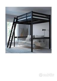 Letto a soppalco IKEA + materasso