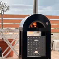 Forno a legna pizze Alfa Moderno 1