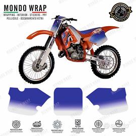 Adesivi tabelle compatibili con TM enduro/cross 92