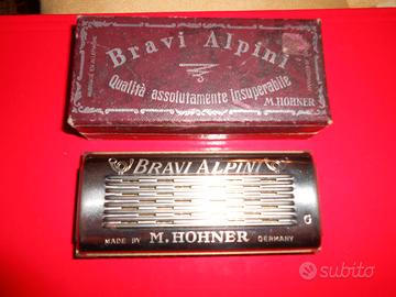 HARMONICA A BOCCA VINTAGE  M.HOHNER 