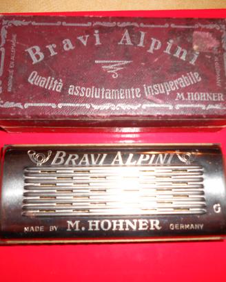 HARMONICA A BOCCA VINTAGE  M.HOHNER 