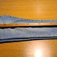 Righello in legno vintage