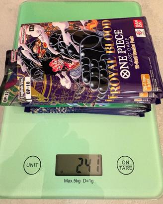 One Piece blocco carte 12 pacchetti OP1 OP10 OP12