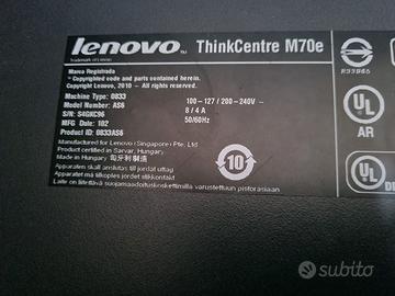 Desktop Lenovo Think Centre M70e