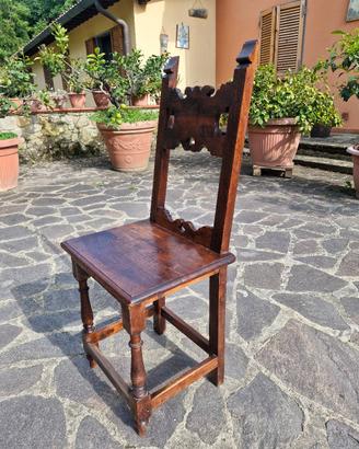 Sedie Vintage in Legno