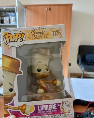 Funko pop la bella e la bestia Lumière 