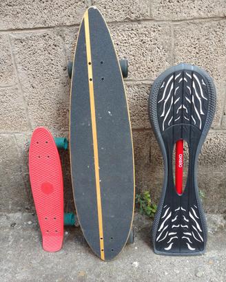 Skateboard e Waveboard