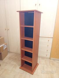 porta cd.libri+colonna+girevole+2lati
