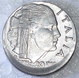20 Cent. Vitt.  Em. 3° ERRORE di stampa, RIBASSATA
