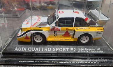 Modellino Audi Quattro Sport E2 Rally Sanremo 1985