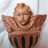 Acquasantiera terracotta 