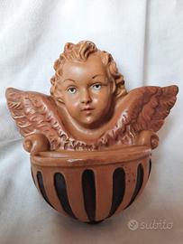Acquasantiera terracotta 