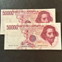 LIRE 50000 - BERNINI