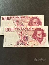 LIRE 50000 - BERNINI