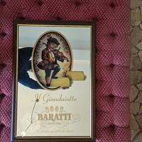 specchio pubblicitario baratti gianduiotto 