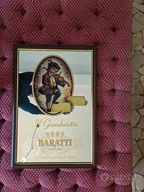 specchio pubblicitario baratti gianduiotto 