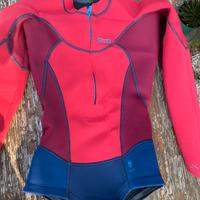 Ion muse long pants 2.5 s resperry/blue + shorty m