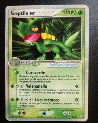 Sceptile ex 93/95 ITA EX Team Magma vs Team Aqua