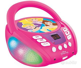 Lexibook Principesse Disney Lettore CD Bluetooth