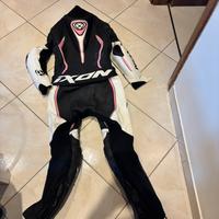 Tuta intera moto donna ixon