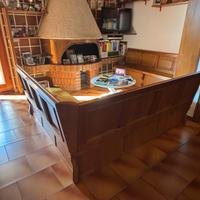 Cassapanca doppia + panca ad angolo 