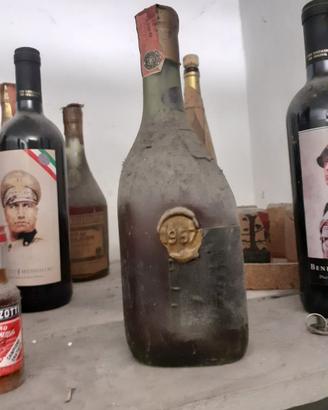 Bottiglia Vino 1957 con Sigillo Ceralacca