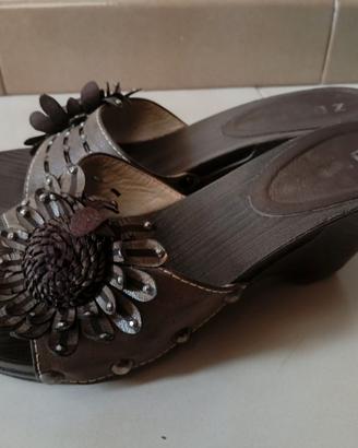 Sandali donna con zeppa bassa mis 37