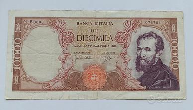 #5. Banconota 10000 lire Michelangelo.