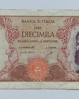 #5. Banconota 10000 lire Michelangelo.