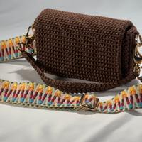 Borsa Uncinetto - Baguette Brownie