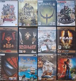 Lotto 12 Videogiochi PC Vintage - Grandi Classici