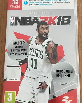 NBA 2K18 Nintendo Switch