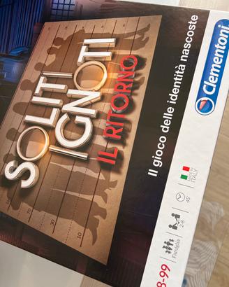 Gioco da tavola “I SOLITI IGNOTI”