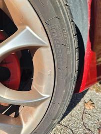 CERCHI IL LEGA ORIGINALE ALFA 147 CON GOMME ESTIVE