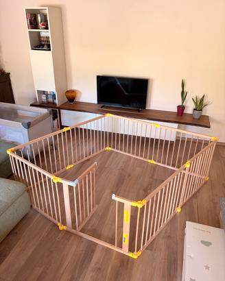 Recinto / Box bambini KIDUKU XXL 7,2 m – 8 pannell