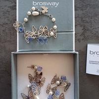Parure Brosway orecchini bracciale collana