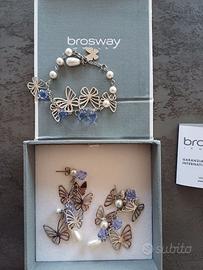 Parure Brosway orecchini bracciale collana
