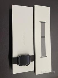 Apple Watch 9 45 mm graphite acciaio Apple care