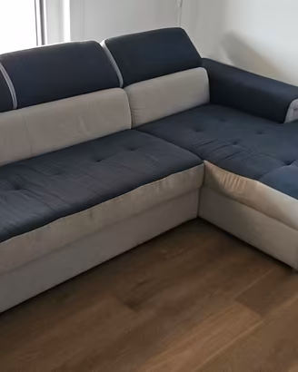 Divano angolare (divano letto e contenitivo)